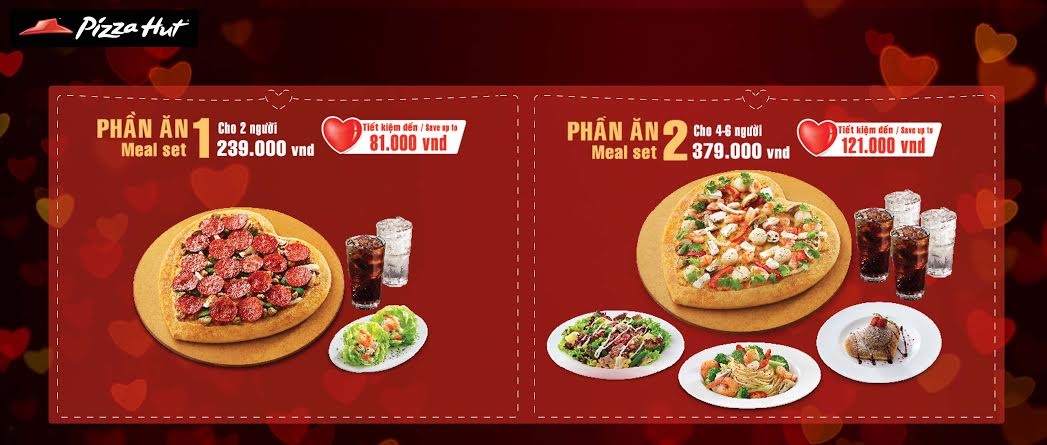 8/3 ý nghĩa với món quà “nhìn là thích, nếm là yêu” - 3 Các phần ăn hấp dẫn với ưu đãi tối đa cho nhóm từ 2, 4 đến 6 người