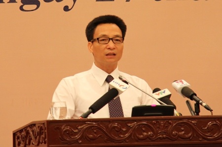 Bộ trưởng, Chủ nhiệm VPCP Vũ Đức Đam (Ảnh: BD).