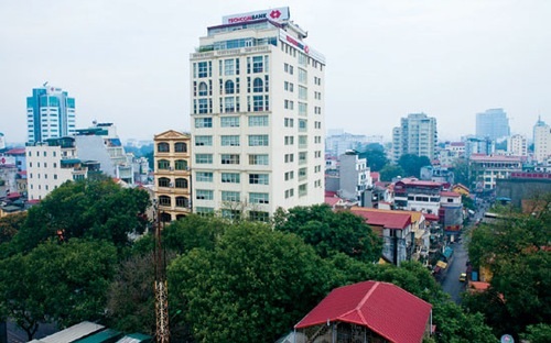 Hội sở cũ của Techcombank trên đường Bà Triệu