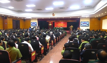 Họp giao ban Ban chỉ đạo 127/TW sáng 30/3 (Ảnh: BD).