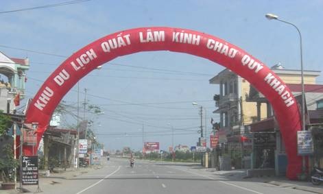 Quất Lâm sắp lên Thị xã - 1 Quất Lâm sẽ là 1 trong 2 thị trấn của Nam Định được nâng cấp lên thị xã.