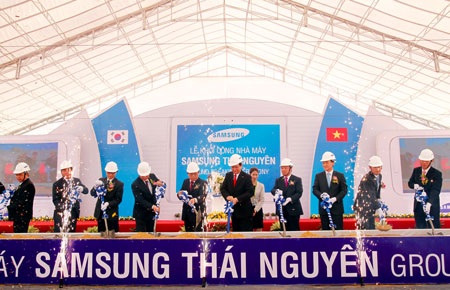 Samsung giúp Thái Nguyên giành giải "quán quân" hút vốn FDI - 1 Samsung giúp Thái Nguyên giành giải quán quân hút vốn FDI