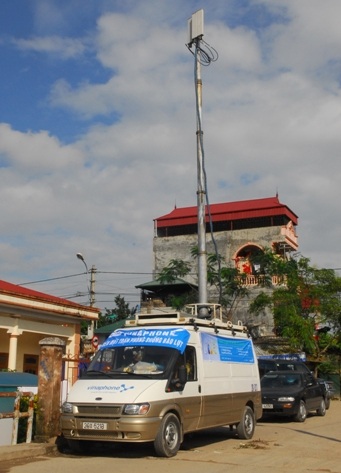 VinaPhone khẩn trương đối phó cơn bão Kalmaegi