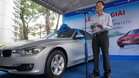  Khách hàng may mắn là anh Trần Văn Thọ trú tại xã Nhựt Chánh, huyện Bến Lức, tỉnh Long An.