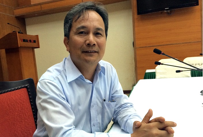 Ông Nguyễn Văn Biên - Phó Tổng giám đốc Vinacomin (ảnh: Bích Diệp)