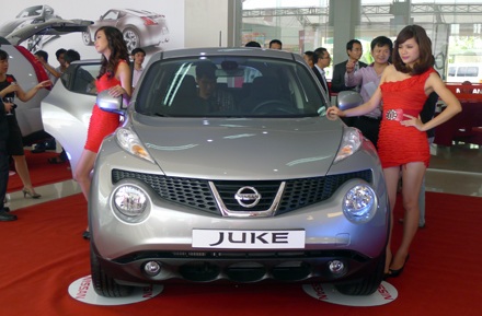Nissan Việt Nam giảm giá Juke - 1 Xe Nissan Juke với thiết kế lạ mắt