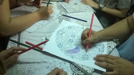 “Hiện tượng” sách Coloring Book “Khu vườn bí mật” đến với độc giả Việt Nam - 3 Nhiều độc giả đam mê sáng tạo tham gia Cuộc thi Khám phá khu vườn bí mật (Ảnh: N.A)