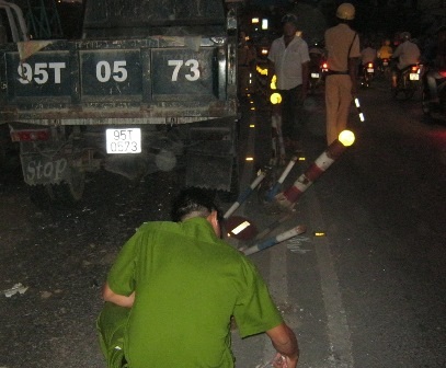 Hiện trường vụ tai nạn