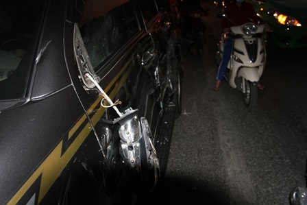 Hiện trường vụ tai nạn