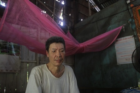 Ông Long bị bệnh tai biến suốt nhiều năm liền