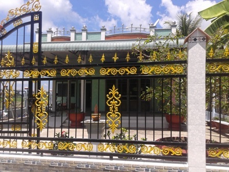 Căn nhà ông G làm năm 2011 khá khang trang