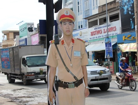 Hiện đoạn qua địa phận quận Thốt Nốt, TP Cần Thơ, có 12 CSGT mô hình