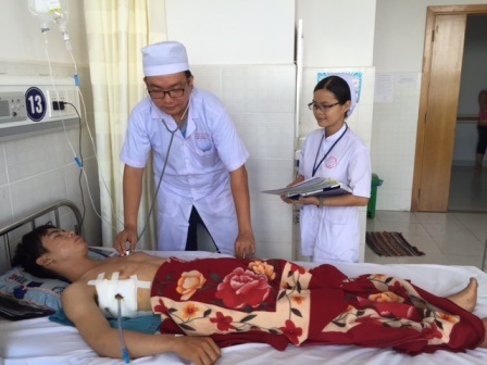 Sau phẫu thuật sức khỏe bệnh nhân đã tạm ổn định