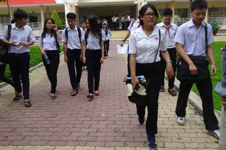 Sáng nay Cần Thơ có 6.698 học sinh bước vào kỳ thi lớp 10