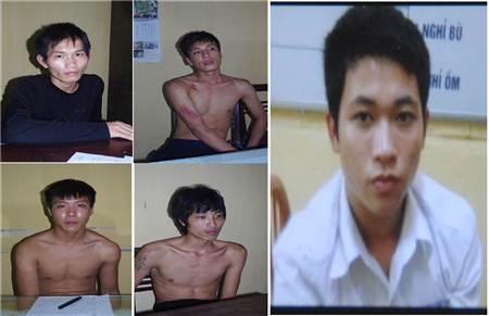 Vụ dùng ô tô cướp tiệm vàng: Đã bắt được đối tượng cuối cùng - 1 Các đối tượng trong vụ án.