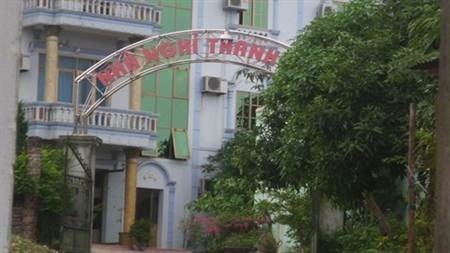 Nhà nghỉ nơi xảy ra vụ việc.