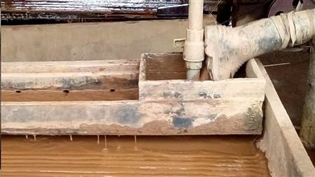 Khu vực mỏ khai thác khoáng sản trái phép.