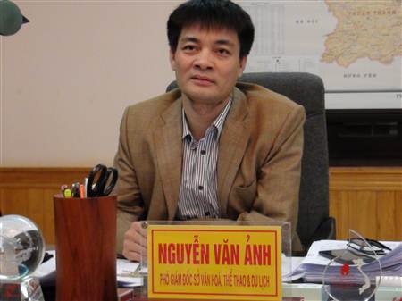 Ông Nguyễn Văn Ảnh, Phó Giám đốc Sở Văn hóa, Thể thao và Du lịch tỉnh Bắc Ninh.