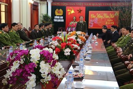 Bộ trưởng Công an kiểm tra công tác an ninh tuyến biên giới - 1 Đại tướng Trần Đại Quang,