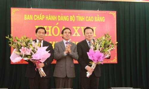 Ông Nguyễn Hoàng Anh được bầu làm Bí thư Tỉnh ủy Cao Bằng - 2 Ông Nguyễn Hoàng Anh được bầu làm Bí thư Tỉnh ủy Cao Bằng