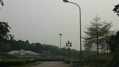 Huy động hàng nghìn người tham gia công tác tổ chức lễ hội Đền Hùng - 3 Năm nay, Ban tổ chức đã hoàn thiện một bãi đỗ xe rộng 7ha để phục vụ cho du khách.