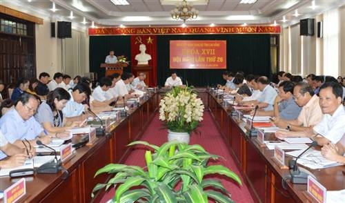 Hội nghị do ông Nguyễn Hoàng Anh., Bí thư Tỉnh ủy, Chủ tịch UBND tỉnh Cao Bằng chủ trì.