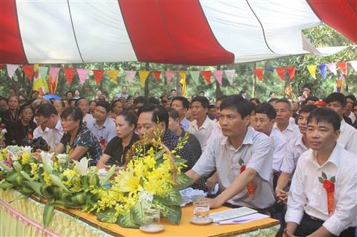 Các đại biểu tham dự Đại lễ Phật đản.