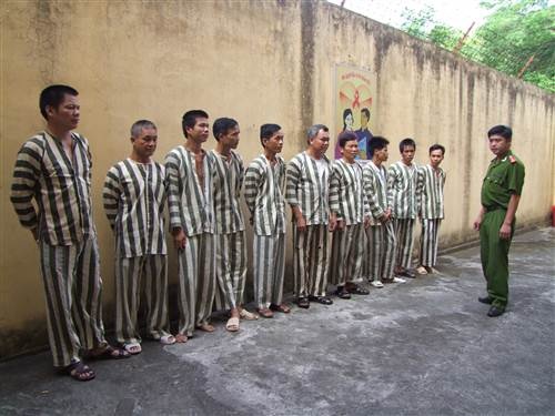 Các đối tượng bị khởi tố, tạm giam về hành vi đánh bạc.