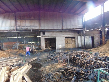 Hiện trường vụ cháy