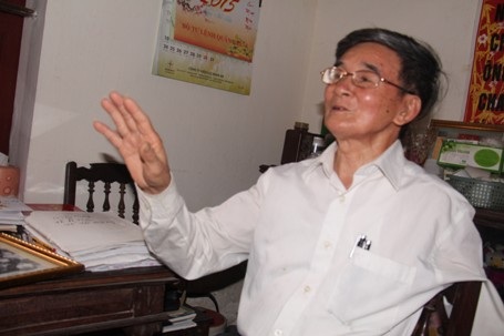 Ông say sưa kể lại những kỷ niệm khi được làm lính cảnh vệ bảo vệ Bác Hồ