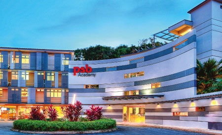 Học viện PSB tọa lạc tại vị trí trung tâm Singapore
