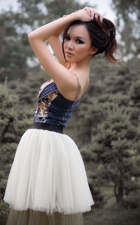 Miss Teen Thảo My nhớ tiếng rao đêm HN khi Nam tiến - 1 Miss Teen Thảo My nhớ tiếng rao đêm HN khi Nam tiến - 1