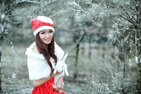 Ngắm "công chúa tuyết" Thảo My dạo chơi cùng Thỏ Ngọc - 4 Ngắm "công chúa tuyết" Thảo My dạo chơi cùng Thỏ Ngọc - 4