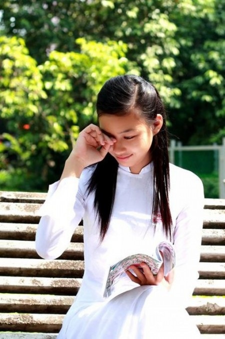 Tinh khôi tà áo trắng các Miss Teen  - 5