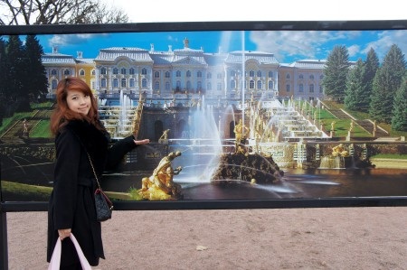 Ngắm Hoài Anh Mango dạo chơi con đường lá vàng nước Nga - 15