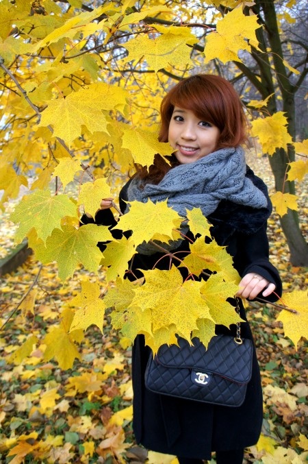 Ngắm Hoài Anh Mango dạo chơi con đường lá vàng nước Nga - 4