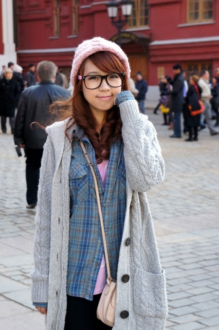 Ngắm Hoài Anh Mango dạo chơi con đường lá vàng nước Nga - 9