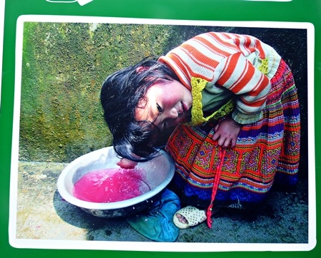 “Em tên Thuỷ, mới có 4 tuổi nhưng rất nghịch ngợm.