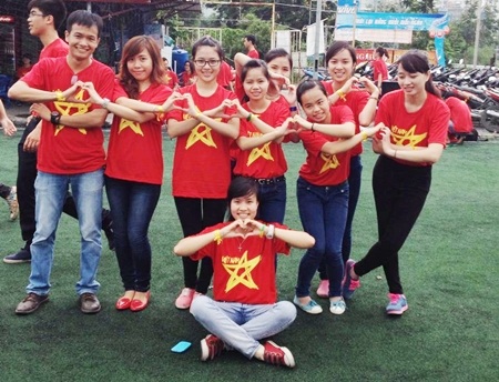 100 bạn trẻ Thủ đô nhảy flashmob kêu gọi hòa bình - 6 Phương Nhung