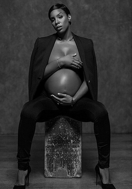 Kelly Rowland - Mang bầu vẫn gợi cảm - 4 Pregnant Kelly Rowland
