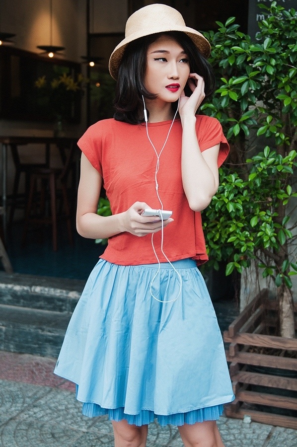 Kha Mỹ Vân xinh đẹp khi trời chuyển đông - 3 VN