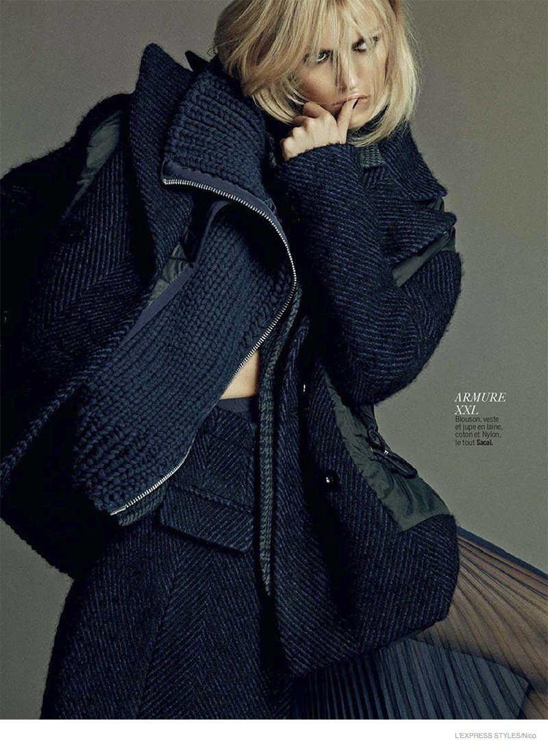 Siêu mẫu Ba Lan đẹp cá tính và lôi cuốn - 8 Anja Rubik Gets Glam