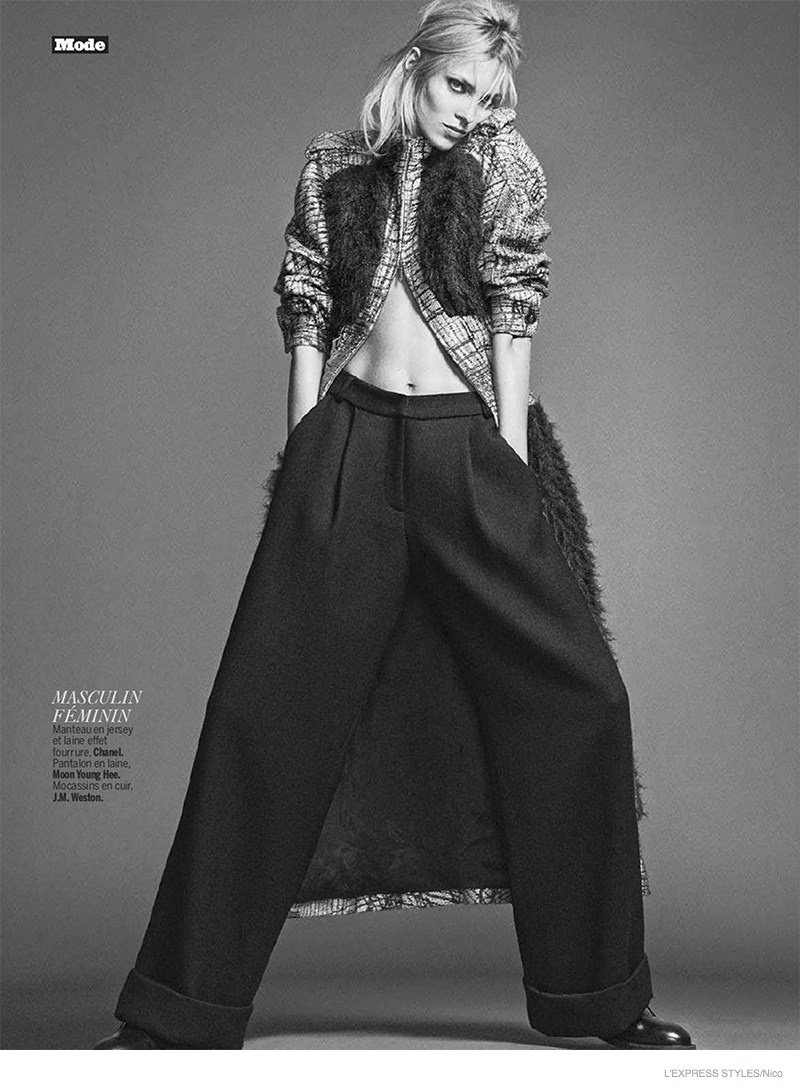 Siêu mẫu Ba Lan đẹp cá tính và lôi cuốn - 9 Anja Rubik Gets Glam