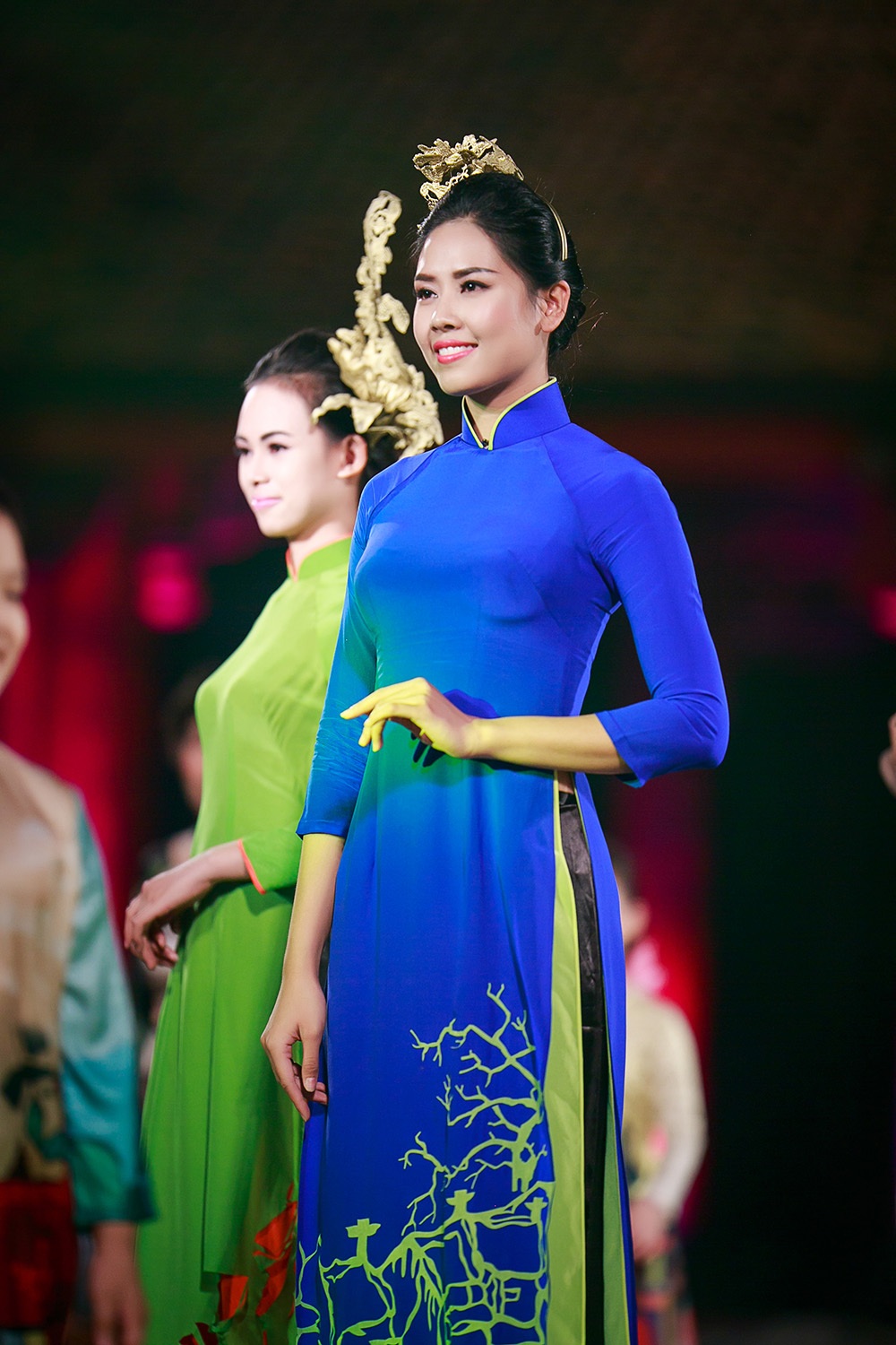 Áo dài Việt lộng lẫy, kiêu sa tại Văn Miếu - 9 Áo dài Việt Nam là trang phục đẹp được bạn bè 5 châu yêu thích