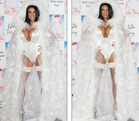 Siêu mẫu 5 con mặc lố lăng giới thiệu sách - 2 Katie Price