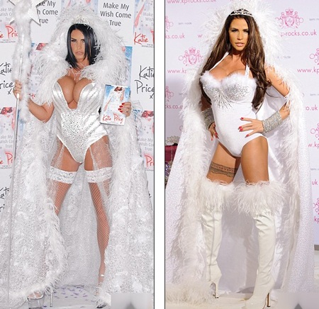 Siêu mẫu 5 con mặc lố lăng giới thiệu sách - 5 Katie Price