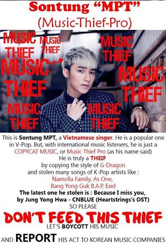 Thực tế phũ phàng qua nghi án đạo nhạc của Sơn Tùng - 2 Thực tế phũ phàng qua nghi án đạo nhạc của Sơn Tùng