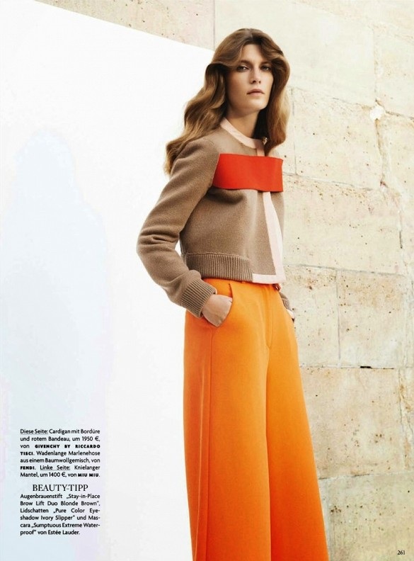 Những cặp màu sành điệu nhất mùa đông - 4 Vogue Germany