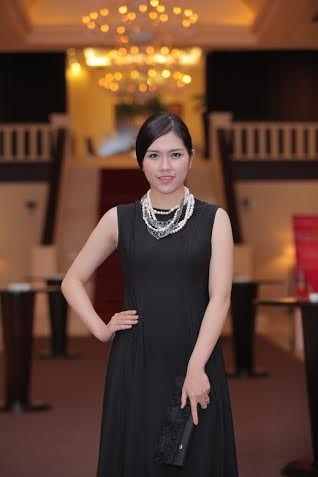 Vợ Minh Tiệp rạng ngời dự họp báo Hoa hậu Việt Nam - 5 Thùy Dương đã ổn định sức khỏe nên cô rất hào hứng với các dự án công việc mới