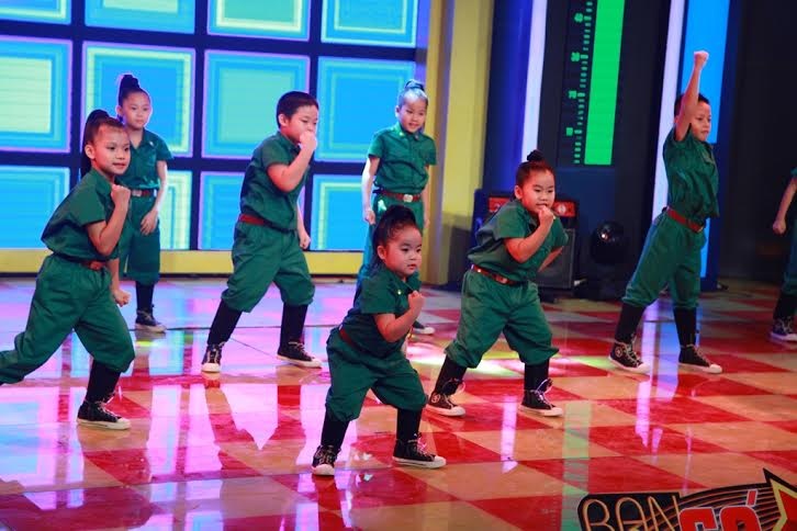 Các thiên thần nhí Candy Kids - đội đã từng vô địch 3 tuần liên tục.